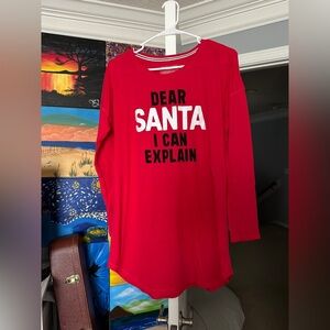 Victoria’s Secret Long sleeved Sleep Shirt